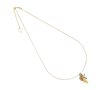 Collana Maman et Sophie Donna in Argento GHTAL3
